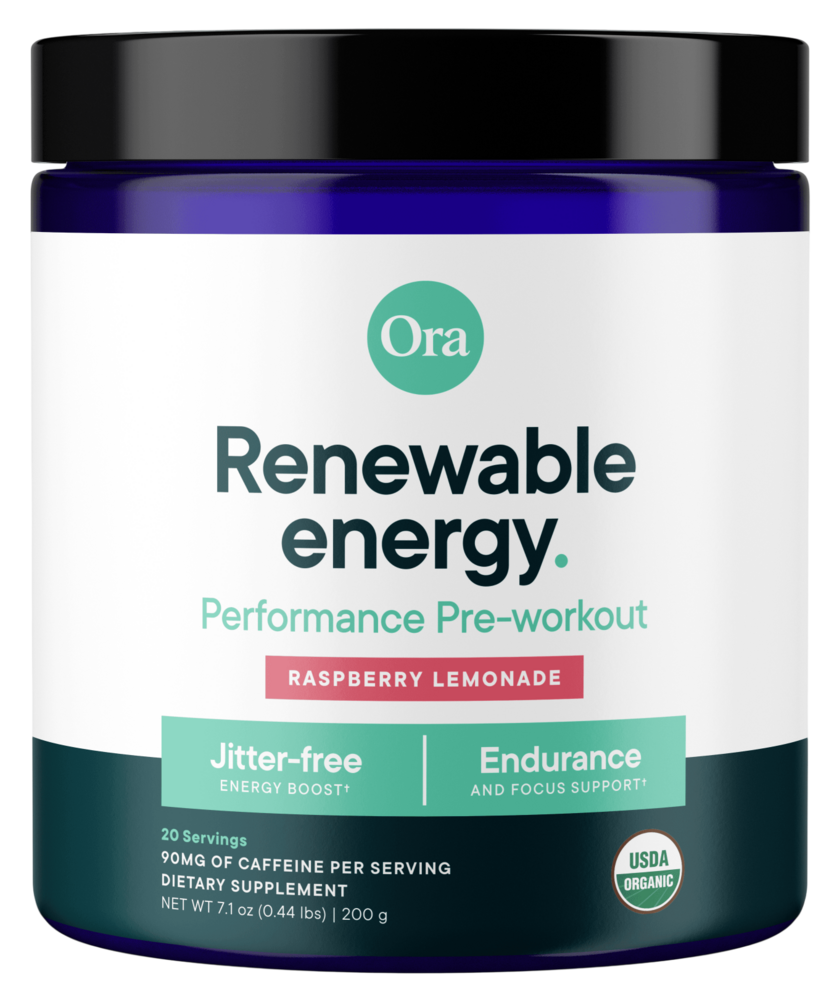 Renewable Energy: Pre-Workout Powder