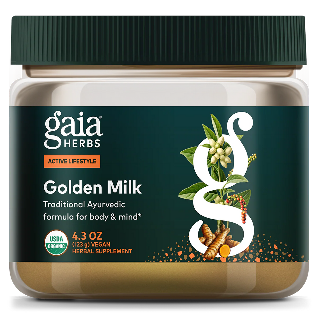 Gaia Herbs Golden Milk Tea Powder