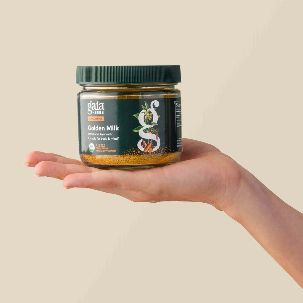 Gaia Herbs Golden Milk Tea Powder