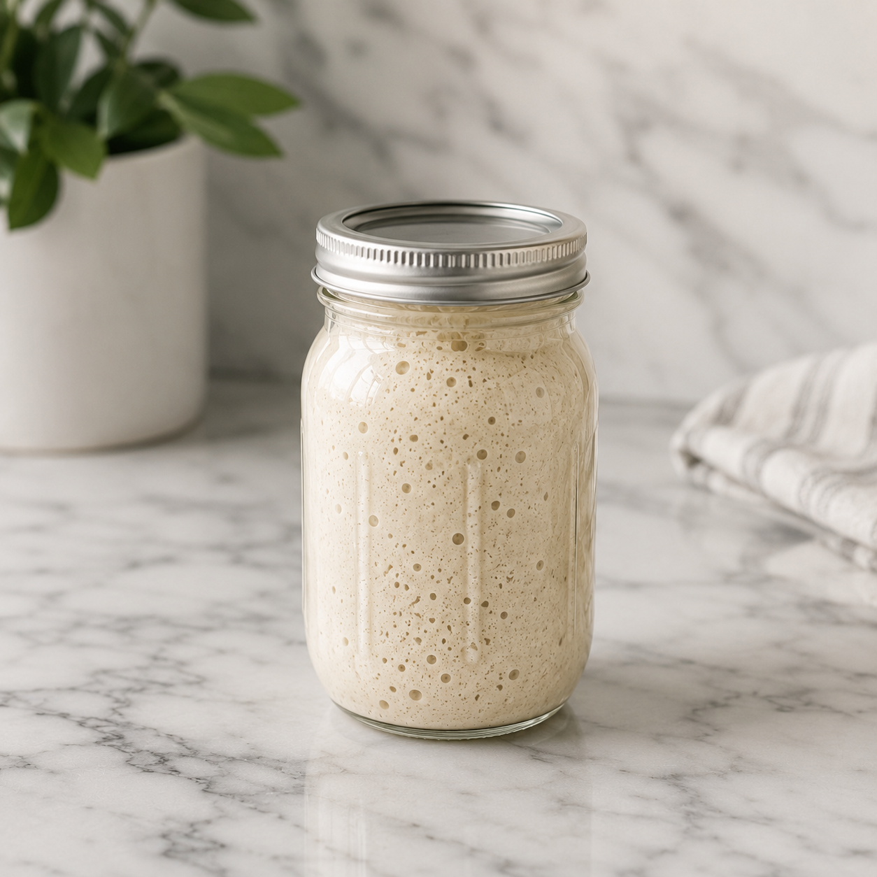 Sourdough Starter Jar