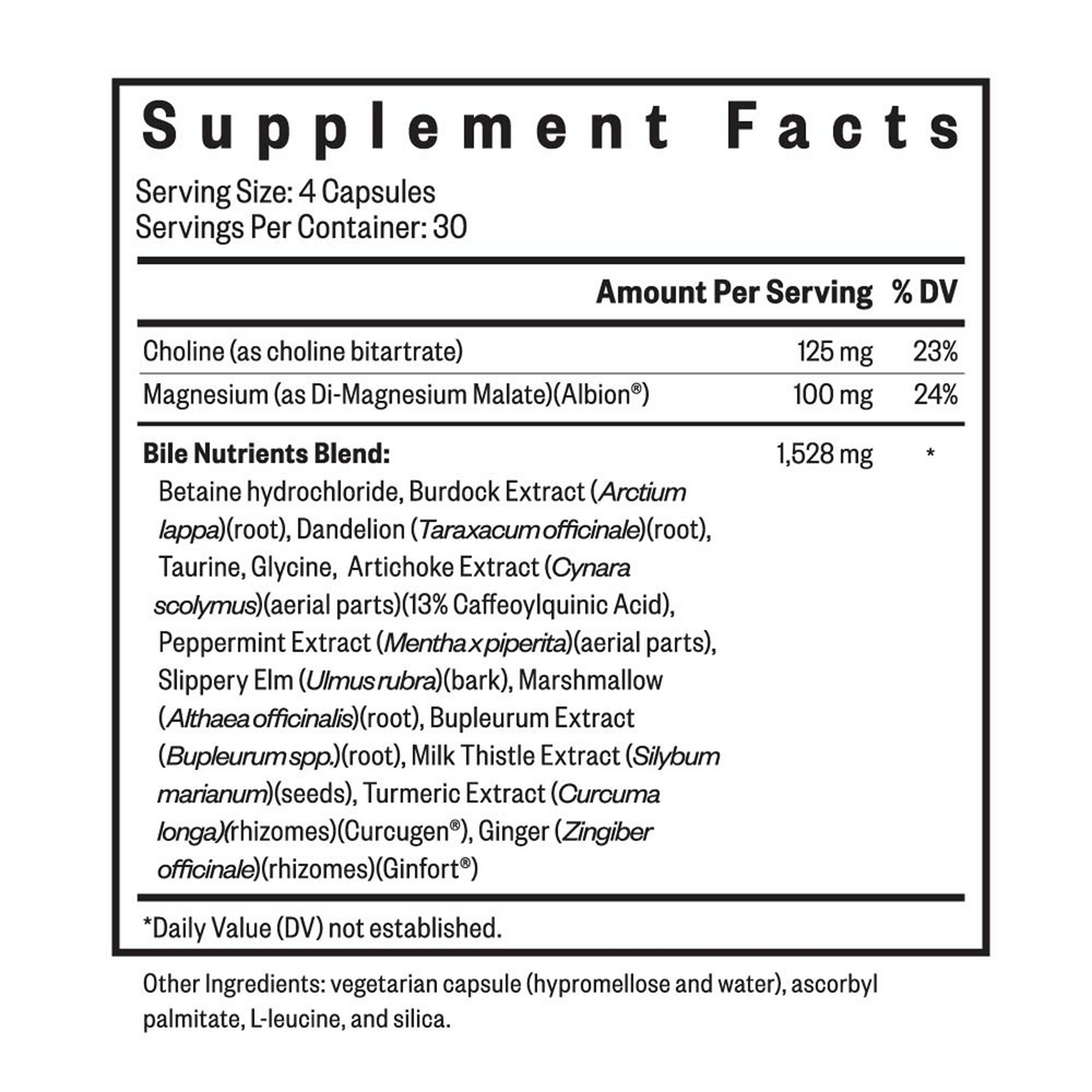 Bile Nutrients